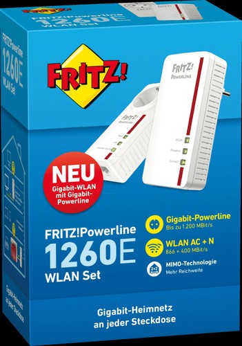 Avm fritz powerline 1260e wlan - avm,