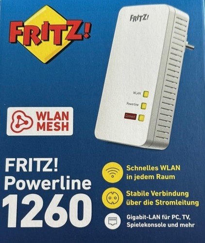 Avm fritz powerline - fritz, 1260