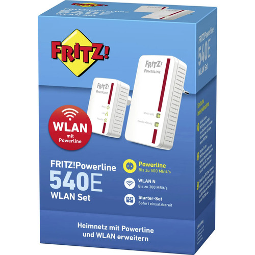 Fritz powerline 540e wlan - 540e,