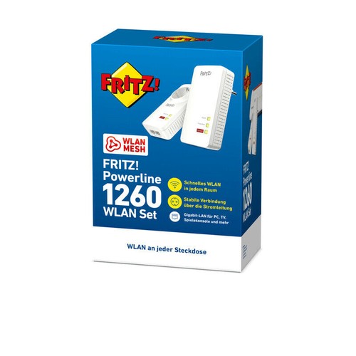 Avm fritz powerline 1260 - avm, wlan