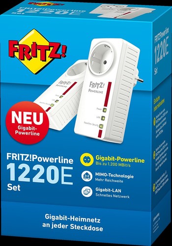 Avm fritz powerline 1220e - fritz!,