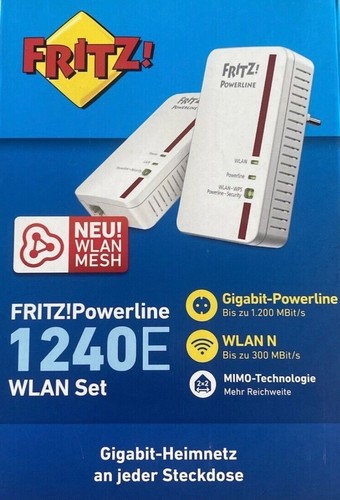 Avm fritz powerline 1240e - avm, fritz!