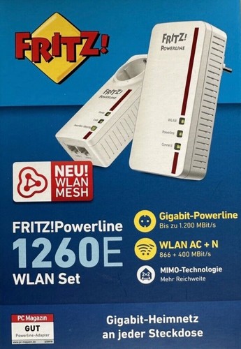 Avm fritz powerline 1260e wlan - avm,