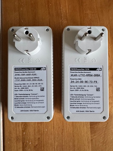 Avm fritz powerline 1240 - avm, ax