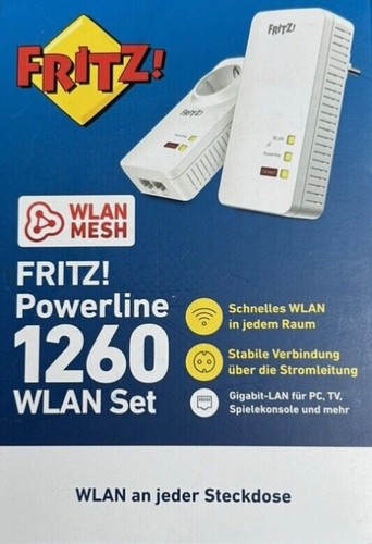 Avm fritz powerline 1260 wlan - fritz,